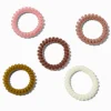 Claire's Élastiques|Élastiques Spirale-Matte Boho Spiral Hair Ties - 5 Pack
