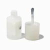 Claire's Ongles-Matte Effect Vegan Nail Polish - White Glitter