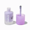 Claire's Ongles-Matte Effect Vegan Nail Polish - Lilac Glitter