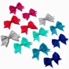 Claire's Noeuds Pour Cheveux|Barrettes Et Pinces-Mini barrettes à nœud tons de bijoux Claire's Club - Lot de 12