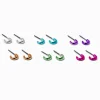 Claire's Anneaux-Mini créoles anodisées - Lot de 6