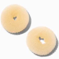Claire's Accessoires Coiffure-Mini donut pour cheveux blonds- Lot de 2