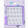 Claire's Paillettes Et Bijoux De Peau-Mini Iridescent Flowers Body Gems