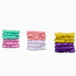 Claire's Élastiques-Mini élastiques bulle pastel Claire's Club - Lot de 18