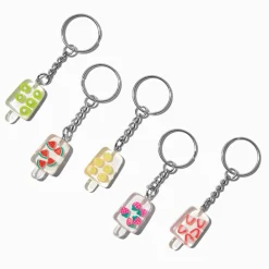 Claire's Porte-clés-Mini porte-clés sucette Best friends - Lot de 5
