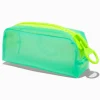 Claire's Stylos Et Crayons|Trousses-Mint Neon Colourblock Pencil Case