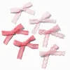 Claire's Noeuds Pour Cheveux|Lèvres-Mixed Pink Lace Hair Bow Clips - 6 Pack