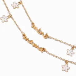 Claire's Colliers-Mommy & Me "Mama" & "Mini" Flower Charm Necklaces - 2 Pack