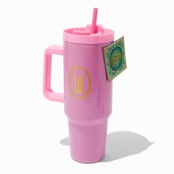 Claire's Gourdes Et Tasses|Temps Froid-Mug rambler rose en exclusivité chez Claire’s Wicked™
