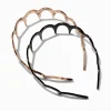 Claire's Bandeaux Et Serre-têtes-Neutral Tortoiseshell Zig Zag Headbands - 2 Pack