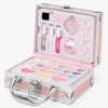 Claire's Coffrets Et Palettes-Palette compacte de maquillage format voyage rose à paillettes