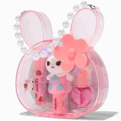 Claire's Coffrets Et Palettes-Palette compacte de maquillage sac à main lapin Claire's Club