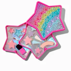 Claire's Coffrets Et Palettes-Palette compacte de maquillage étoile arc-en-ciel Claire's Club
