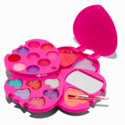 Claire's Coffrets Et Palettes-Palette compacte de maquillage cœur bling-bling étoile arc-en-ciel Claire's Club