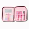 Claire's Coffrets Et Palettes-Palette compacte de maquillage boîte en fer cœur rose