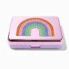 Claire's Coffrets Et Palettes-Palette de maquillage Shine arc-en-ciel 50 couleurs pour yeux et lèvres