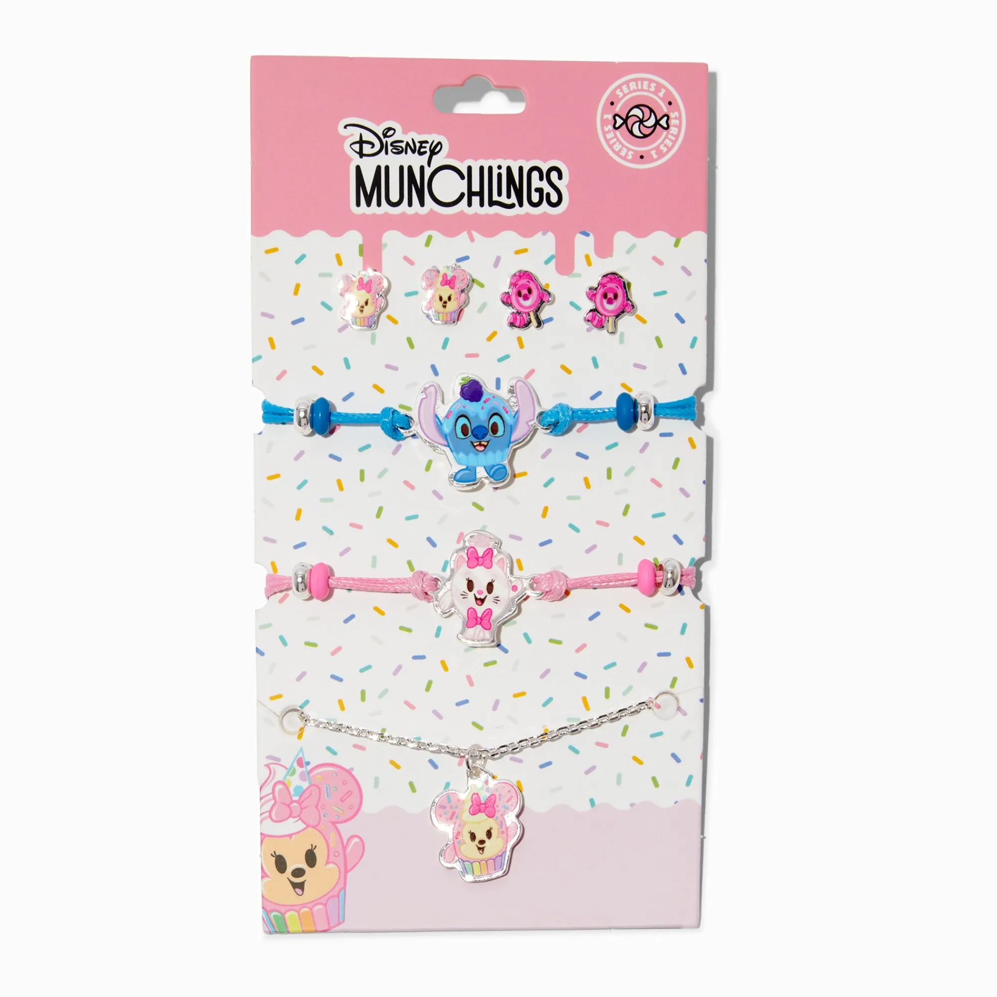 Claire's Parures De Bijoux|Déguisements-Parure de bijoux Disney Munchlings série 1 - Lot de 5
