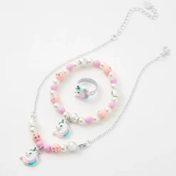 Claire's Parures De Bijoux-Parure de bijoux licorne lilas Claire's Club - Lot de 3