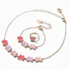 Claire's Parures De Bijoux-Parure de bijoux papillons connectés couleur dorée Claire's Club - Lot de 3