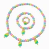 Claire's Parures De Bijoux-Parure de bijoux perlés sucette multicolore mate Claire's Club - Lot de 3
