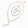 Claire's Parures De Bijoux-Parure de bijoux princesse couleur dorée rose - Lot de 3