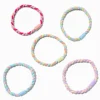 Claire's Élastiques-Pastel Braided Hair Ties - 5 Pack