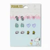 Claire's Clous D'oreilles-Peanuts™ Snoopy & Woodstock Stud Earrings - 6 Pack