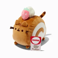 Claire's Pusheen®-Peluche gâteau roulé 15 cm en exclusivité chez Claire's Pusheen® GUND®