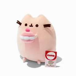 Claire's Pusheen®-Peluche macaron cerise 24 cm Pusheen® GUND®