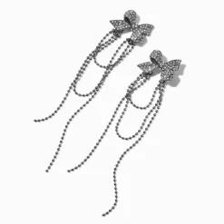 Claire's Pendantes-Pendantes avec chaîne maillon sphérique en strass