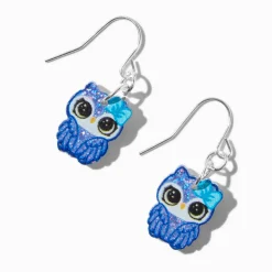 Claire's Pendantes-Pendantes chouettes bleues