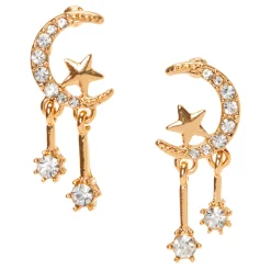 Claire's Pendantes-Pendantes célestes 2,5 cm couleur doré