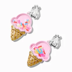 Claire's Clips Et Autocollants-Pendantes à clip cornet de glace shaker