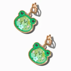Claire's Clips Et Autocollants-Pendantes à clip grenouille shaker