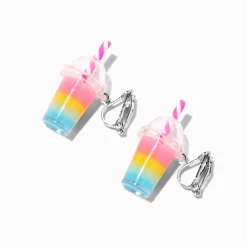 Claire's Clips Et Autocollants-Pendantes à clip thé aux perles 1,5 cm arc-en-ciel
