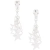 Claire's Clips Et Autocollants|Pendantes-Pendantes à clip étoile couleur argenté 2,5 cm