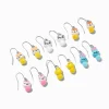 Claire's Pendantes-Pendantes 1,5 cm animal pompon - Lot de 6