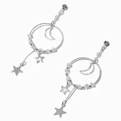 Claire's Pendantes-Pendantes 8 cm anneaux célestes délicates