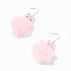 Claire's Pendantes-Pendantes 4 cm avec pompons chat roses