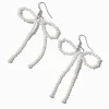 Claire's Pendantes-Pendantes 8 cm bol perles d'imitation blanches