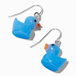 Claire's Pendantes-Pendantes 2,5 cm canard de bain bleues