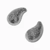 Claire's Pendantes-Pendantes 2,5 cm haricot texturées couleur dorée