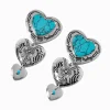 Claire's Pendantes-Pendantes cœur cowgirl