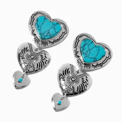 Claire's Pendantes-Pendantes cœur cowgirl