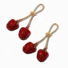 Claire's Pendantes-Pendantes fraises en strass