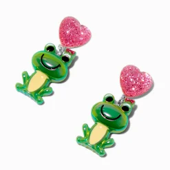 Claire's Pendantes-Pendantes grenouille bombée