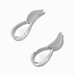 Claire's Pendantes-Pendantes linéaires forme goutte en lucite transparente