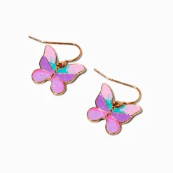 Claire's Pendantes-Pendantes papillon qui changent de couleur en réaction aux UV