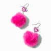 Claire's Pendantes-Pendantes à pompon cœur rayonnant