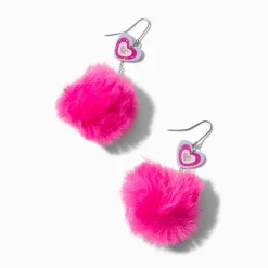 Claire's Pendantes-Pendantes à pompon cœur rayonnant